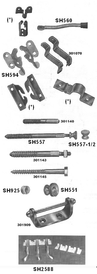 Piano Cabinet Hardware